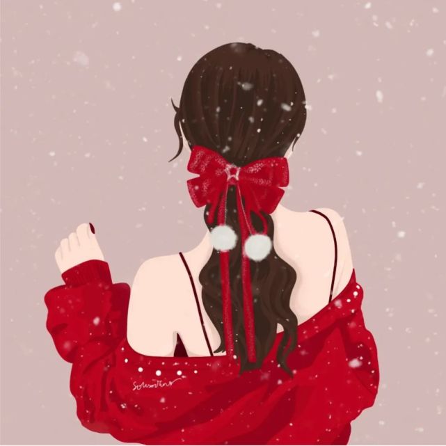 超喜庆超好看超可爱的女生新年头像|宝 我们一起换吧