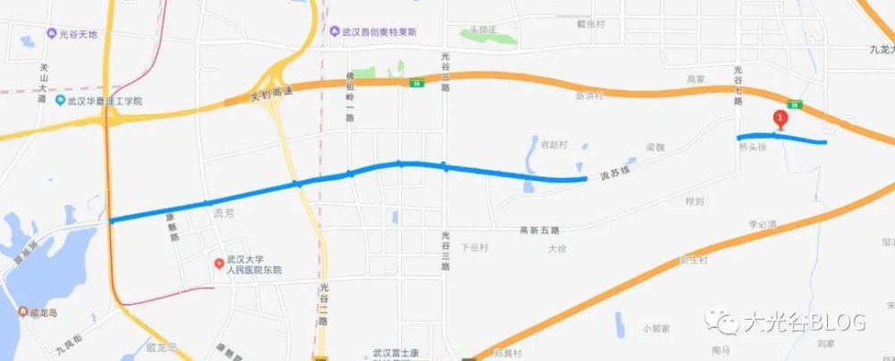 高新四路(光谷大道—光谷八路)综合改造工程或即将启动!_腾讯新闻