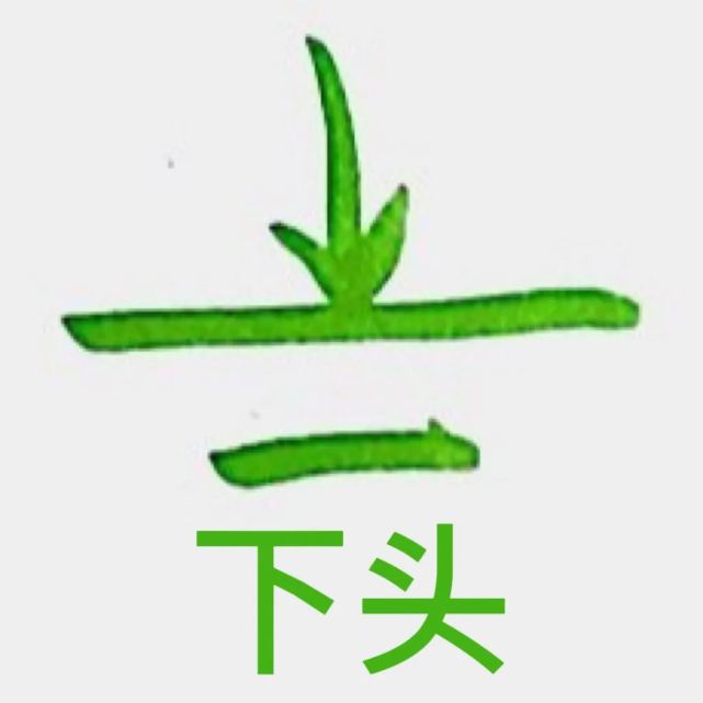 绿色字体小表情包真下头