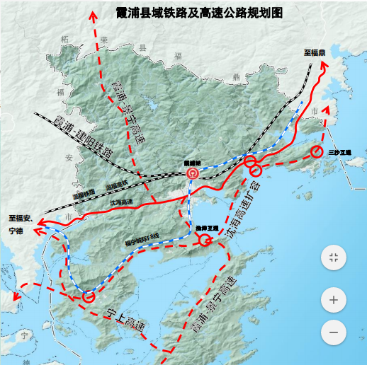 柘荣高铁规划路线图图片