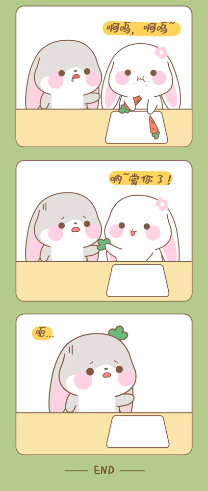 甜兔酱和泥萌兔每逢佳节胖三斤这么做我错了吗