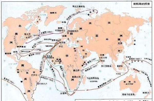還是達伽馬越過好望角,也無論是哥倫布發現新大陸還是麥哲倫環球旅行