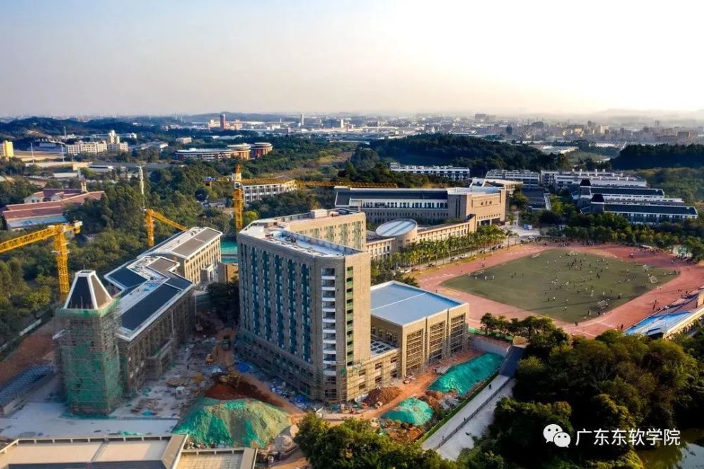 广东东软学院全景图图片