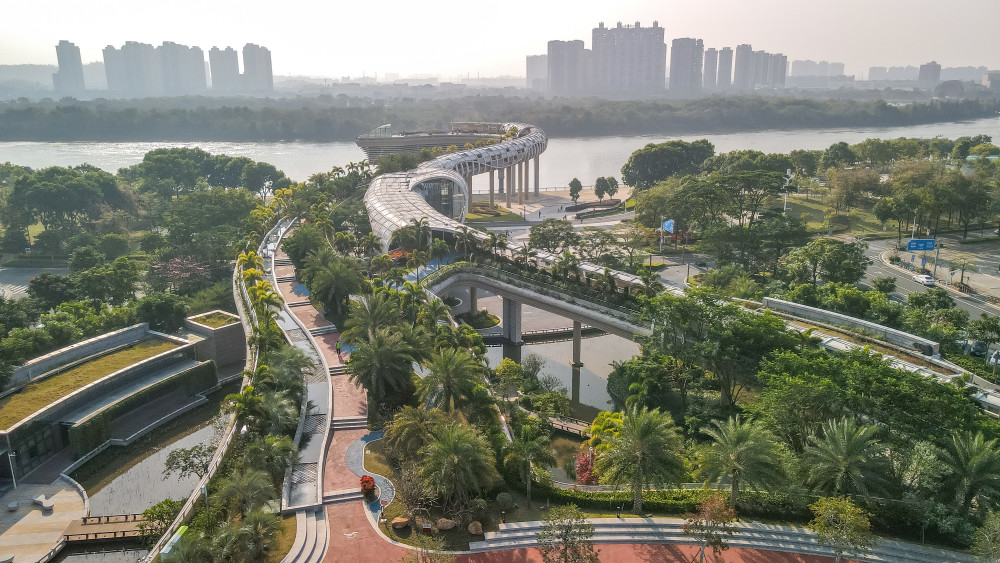 顺德城市新地标航拍下的金凤凰广场景观太震撼了