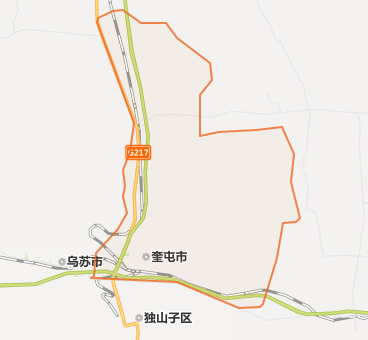 奎屯市地理位置图片