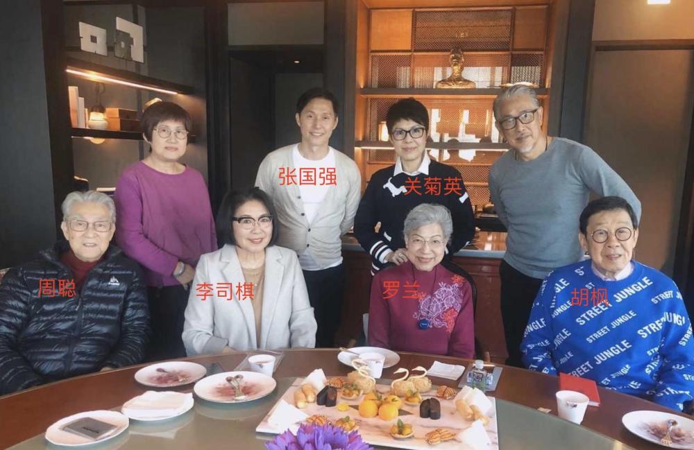 香港tvb老戲骨重聚周聰胡楓羅蘭引回憶殺近90歲仍精神矍鑠