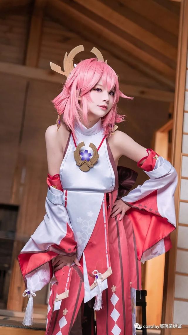 cos:原神八重神子cos正片@河野华|cosplay|河野华