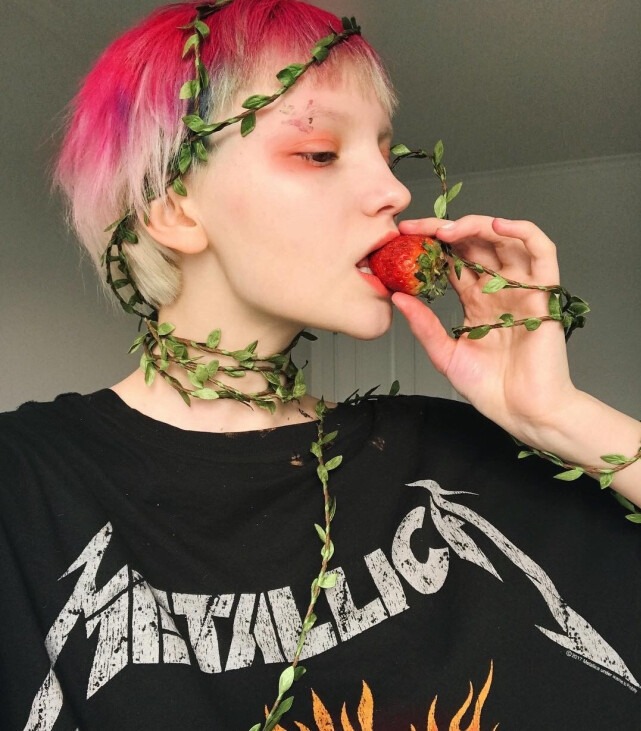 酷炫ins欧美女生头像