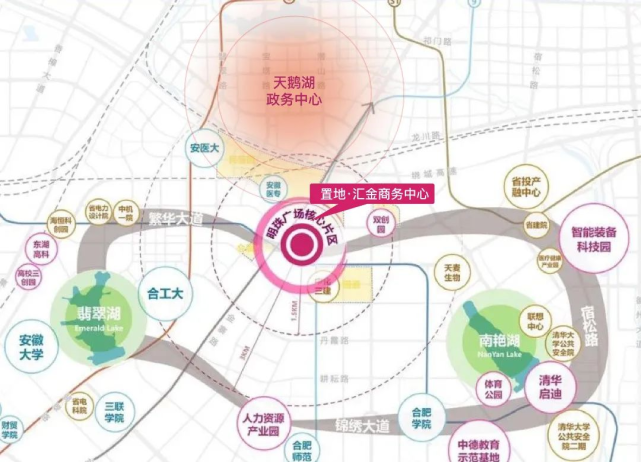 安徽置地首进千亿经开,将打造"置地广场升级版"!