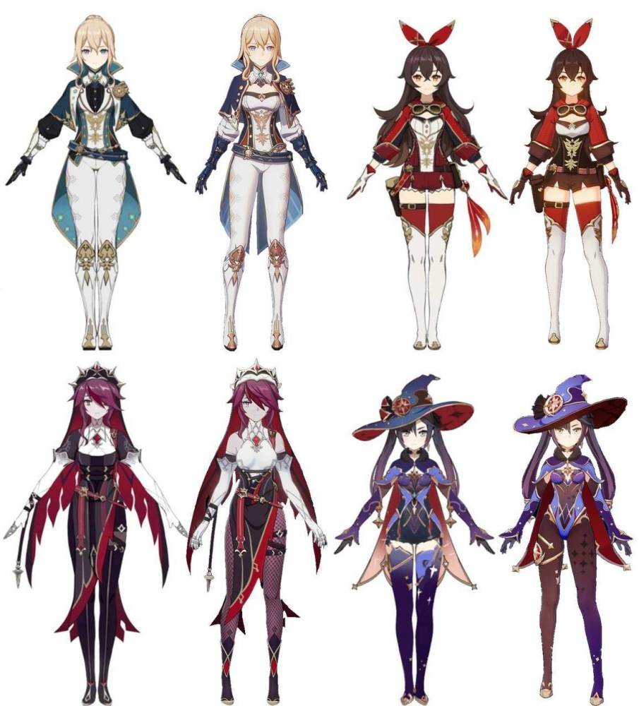 原神 罗莎莉亚的渔网袜被和谐 安柏和琴躺枪 全网搜