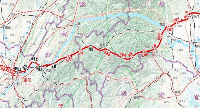 新渝宜高铁最快可能明年动工!