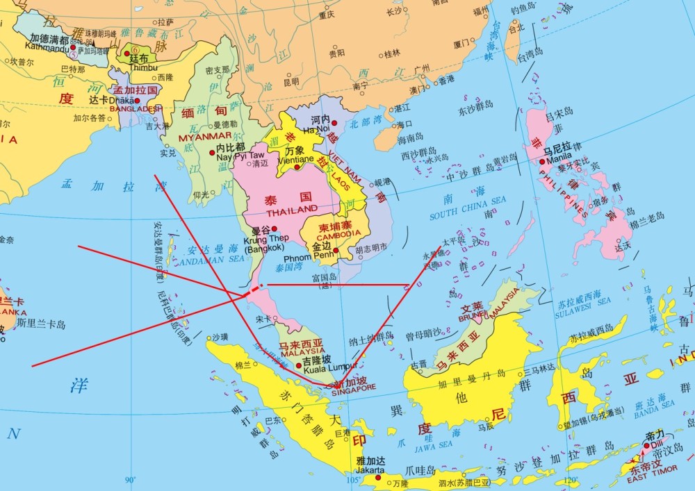 克拉運河泰國搖錢樹為何不開鑿不是不想這兩國的前車之鑑太可怕