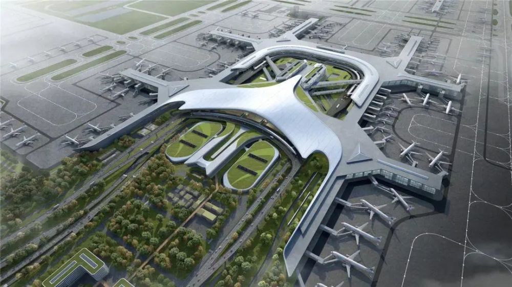 上海浦东机场四期工程开工建成后年旅客吞吐量将达13亿人次