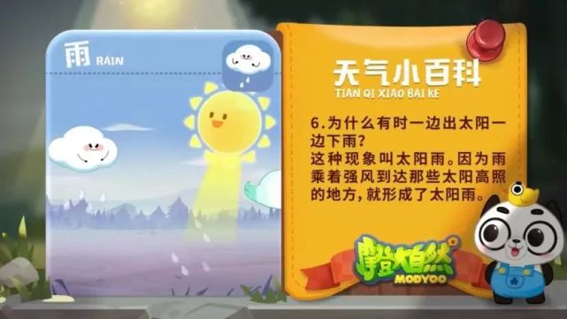 为什么会出现太阳雨