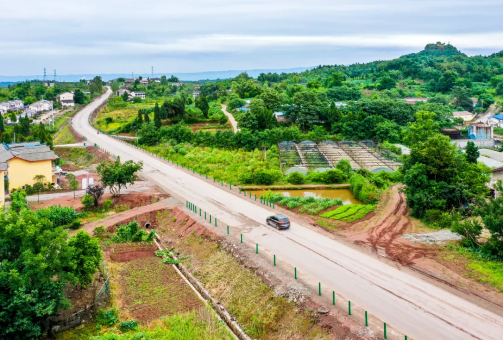 广安这些路大变样了
