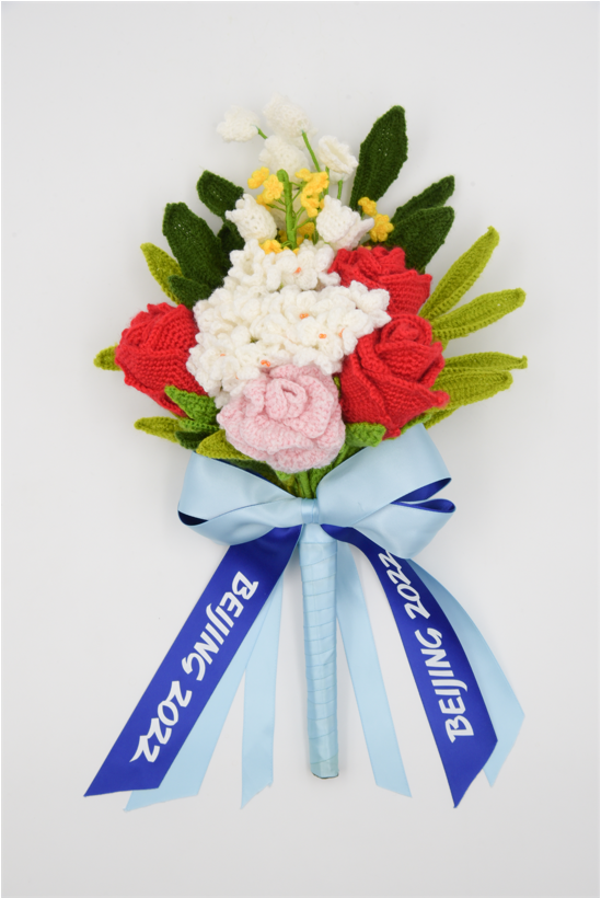 16731支,5万个小时!超美的北京冬奥会颁奖花束,来自上海非遗