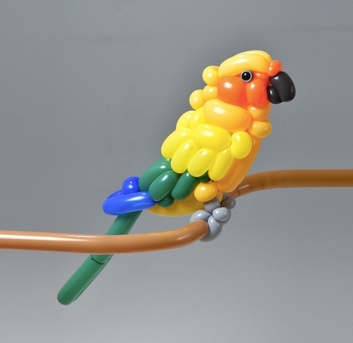 这才是手艺人把气球扭成各种动物逼真程度100分