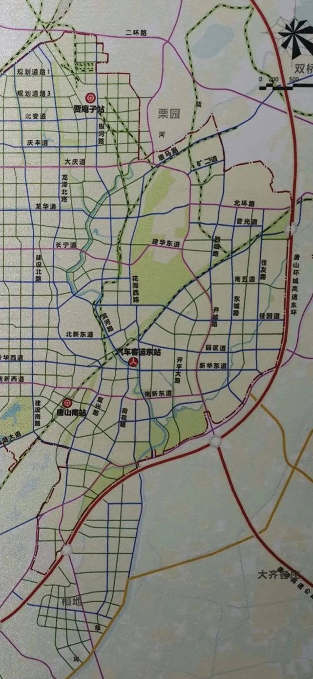 2035年唐山中心城区交通规划有何亮点?新华道会修支路吗?