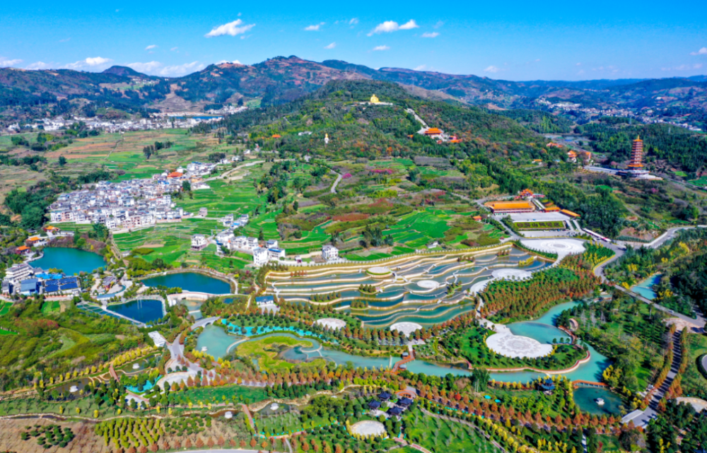 弥勒甸溪美景震撼