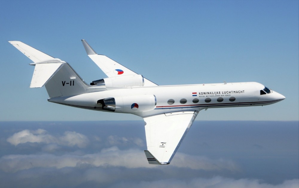 湾流4型公务专机1995年从美国购买1架二手的湾流4型运输机作为公务