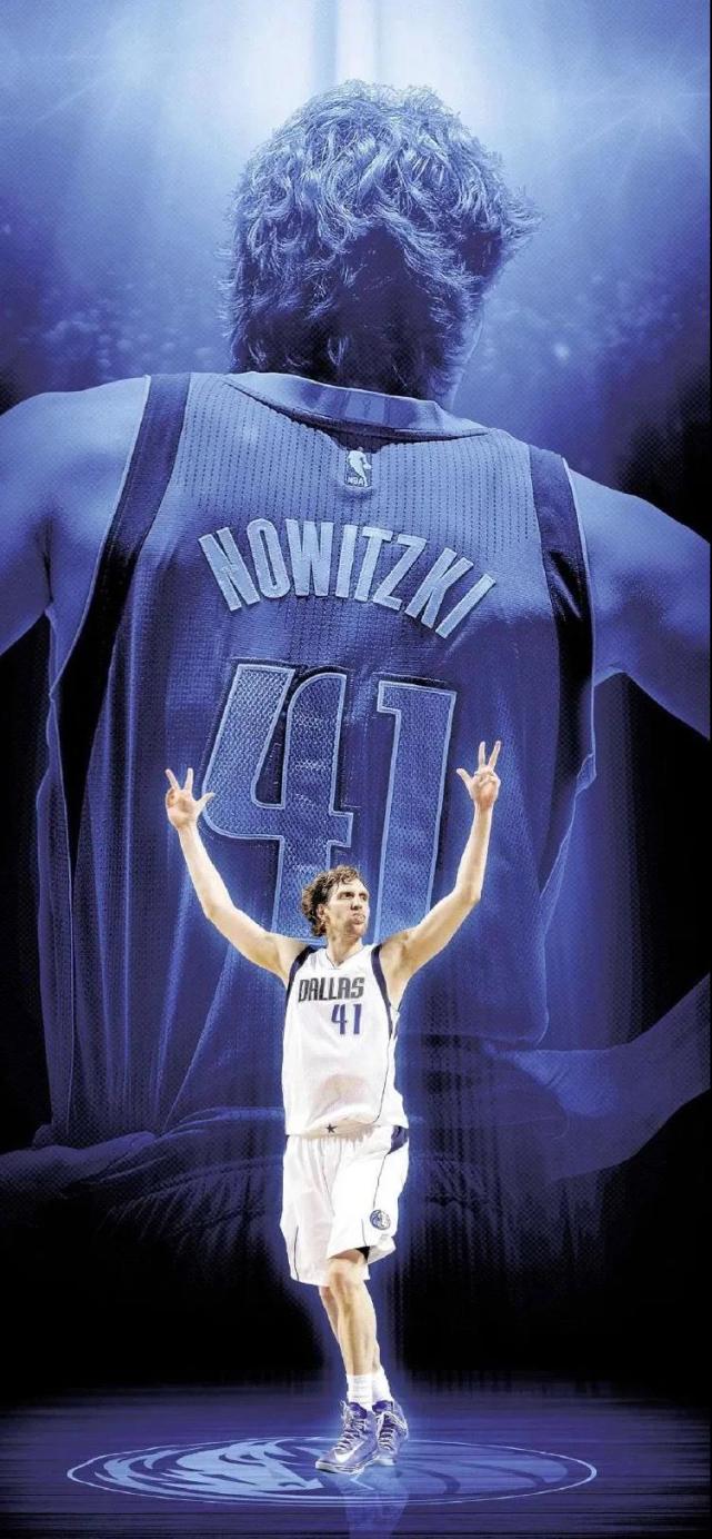 伟大的诺维茨基nba75大巨星射过二十一载岁月球衣退役快乐