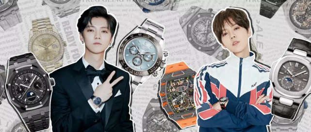 请猜一猜爱表狂魔鹿晗他的各种表一共值几千万