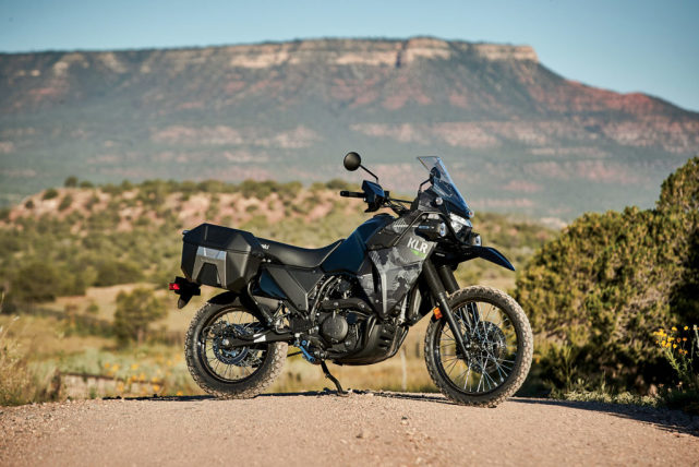 冒险骑行的世界川崎klr650