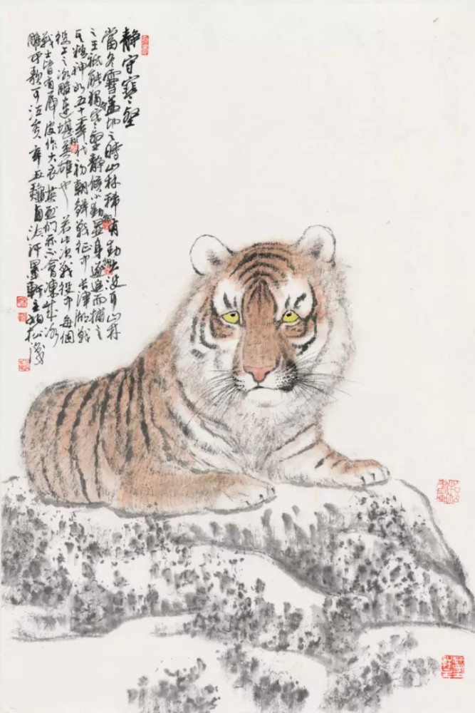 祥瑞虎啸迎春2022宋柏松壬寅年中国生肖作品展