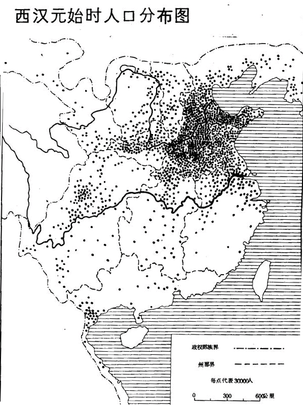 156年(东汉永寿2年), 全国人口5649万, 之后从184年开始大战乱, 到