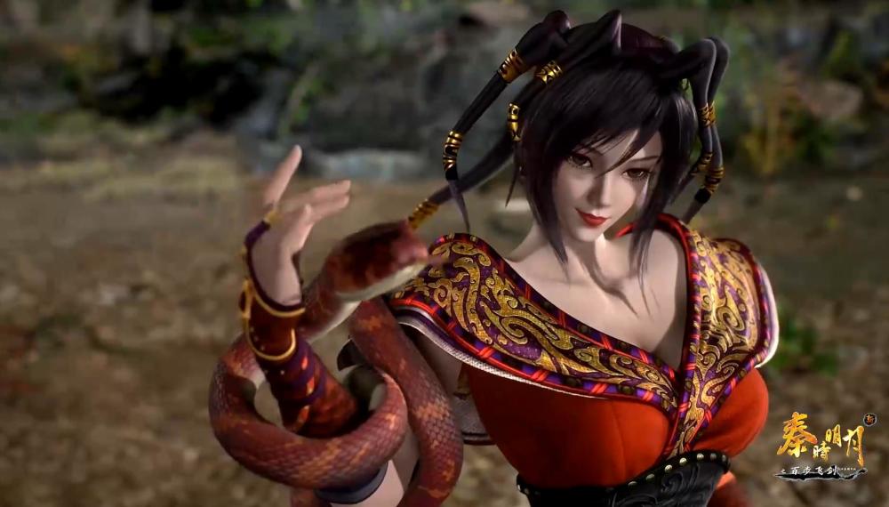 但是还没等他喘过气来赤练带着她的蛇蛇们就迫不及待地登场了.