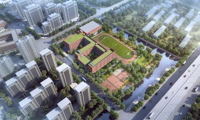 开工唐镇新建中学和邻里中心