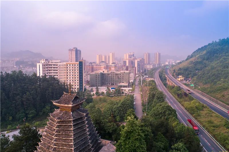 看玉屏城市的多种模样