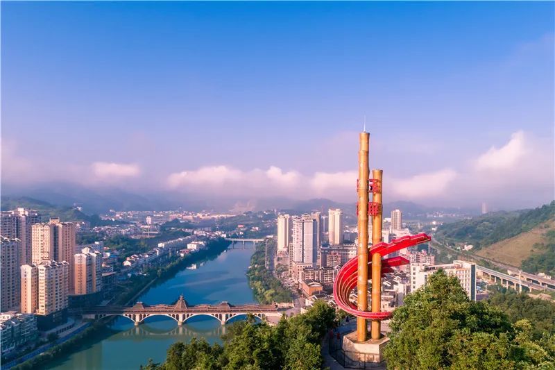 看玉屏城市的多种模样