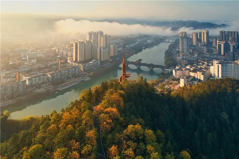 看玉屏城市的多种模样