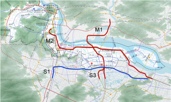 温州市m2线路线图图片