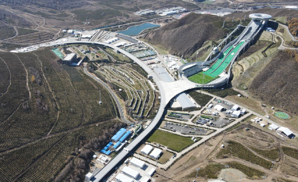 國家速滑館國家高山滑雪中心冬奧會奧運村寶勝製造助力冬奧