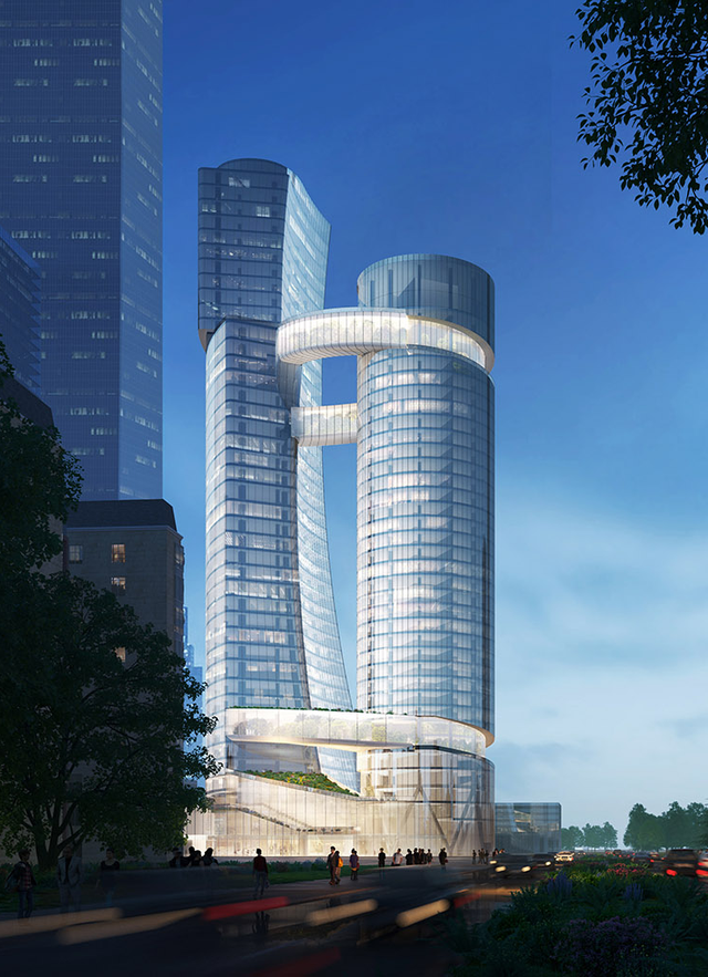 世界最大"dna双螺旋结构"!深圳市碳云大厦项目动态_腾讯新闻