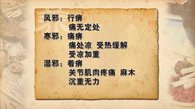 杂至,合而为痹也,其风气胜者为行痹,寒气胜者为痛痹,湿气胜者为着痹也
