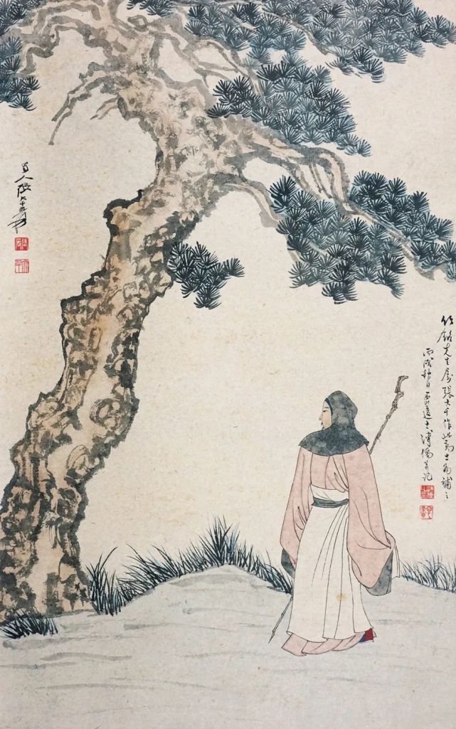 古诗词推荐|佚名《青青陵上柏》