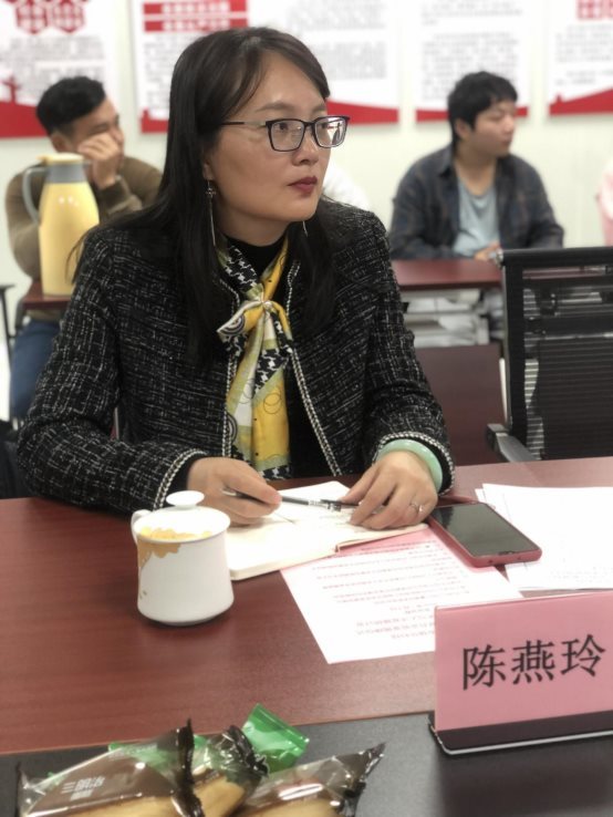 普识(厦门)检测认证有限公司总经理陈燕玲出席活动揭牌仪式后,与会