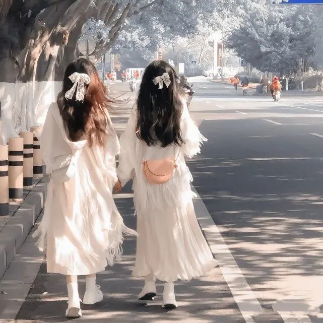 头像各种风格的闺蜜头像愿你们长长久久岁岁年年