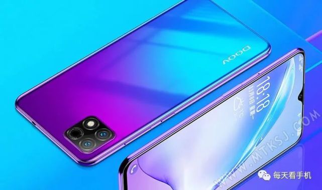 朵唯599元新手机上市支持侧面指纹识别拥有炫彩配色