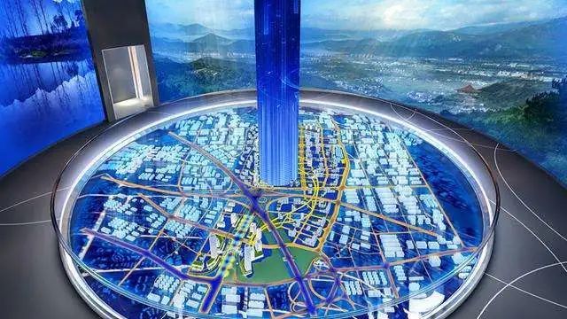 数字沙盘让城市宏伟蓝图一览无遗