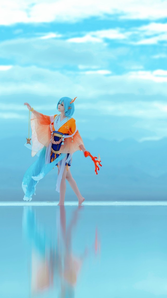 阴阳师·聆海金鱼姬·暮染晨思