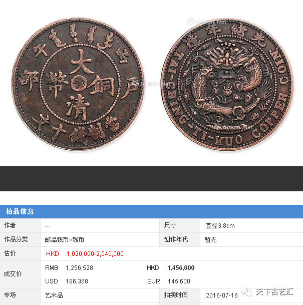 高价回收民国古钱币和清代银元价格比较市场悬殊差别巨大