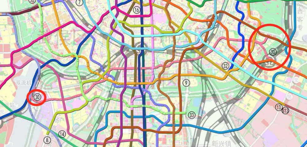 大猜想成都城市軌道交通第五期規劃哪些線路能上馬