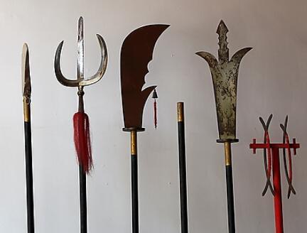 渤海国贞孝公主墓壁画出土让人明白消失的兵器铁挝的模样