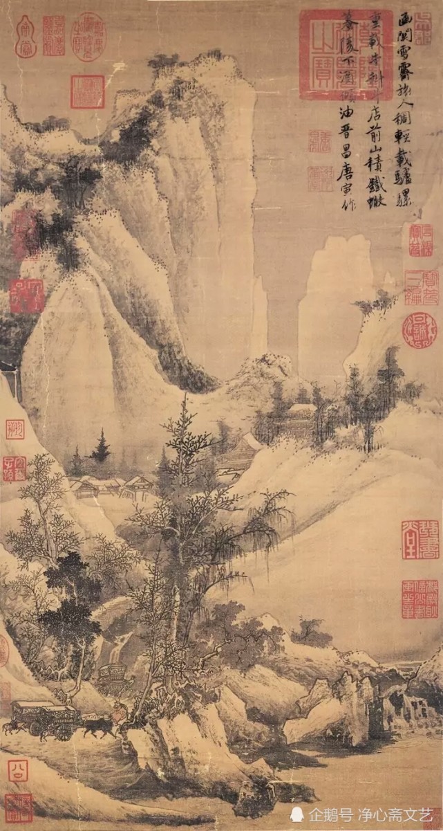 不愧是明代四大家之一不仅山水画好美人图也深得人心