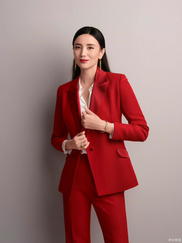 小宋佳最爱套装实在太美了