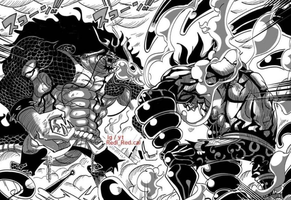 DRUNKEN FIST KAIDO  One Piece Chapter 1037 - BiliBili